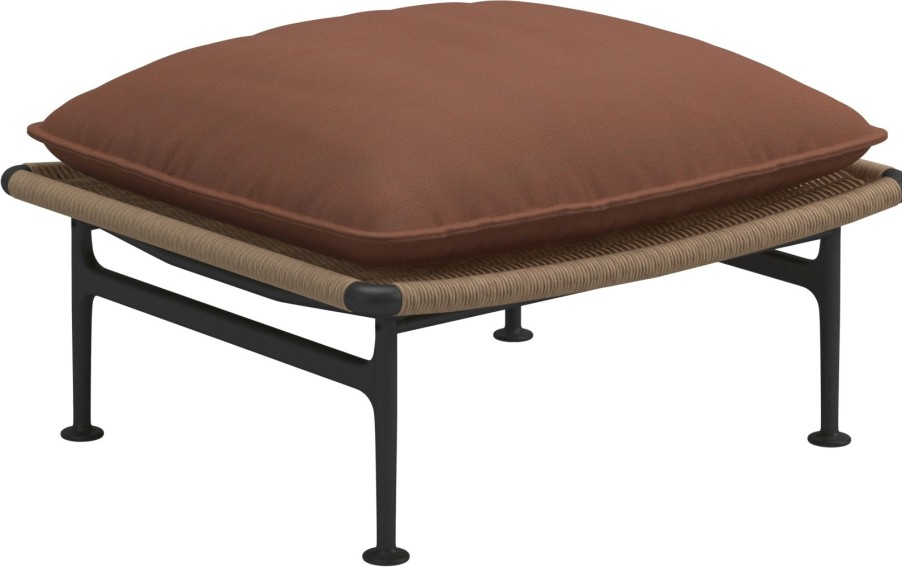 Gloster Zenith Ottoman | Gartenhocker