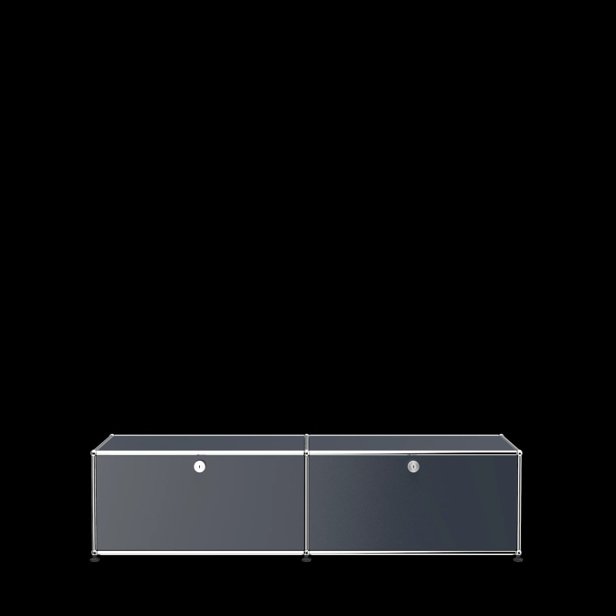 USM Haller Lowboard 2X1 - 2 Klappen | Sideboards & Kommoden