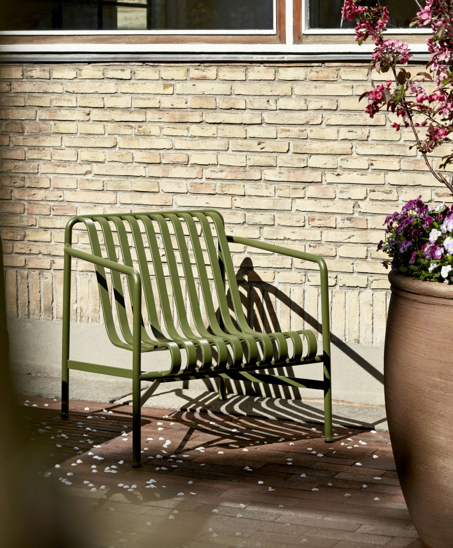 HAY Palissade Lounge Chair Low | Gartenstuhle