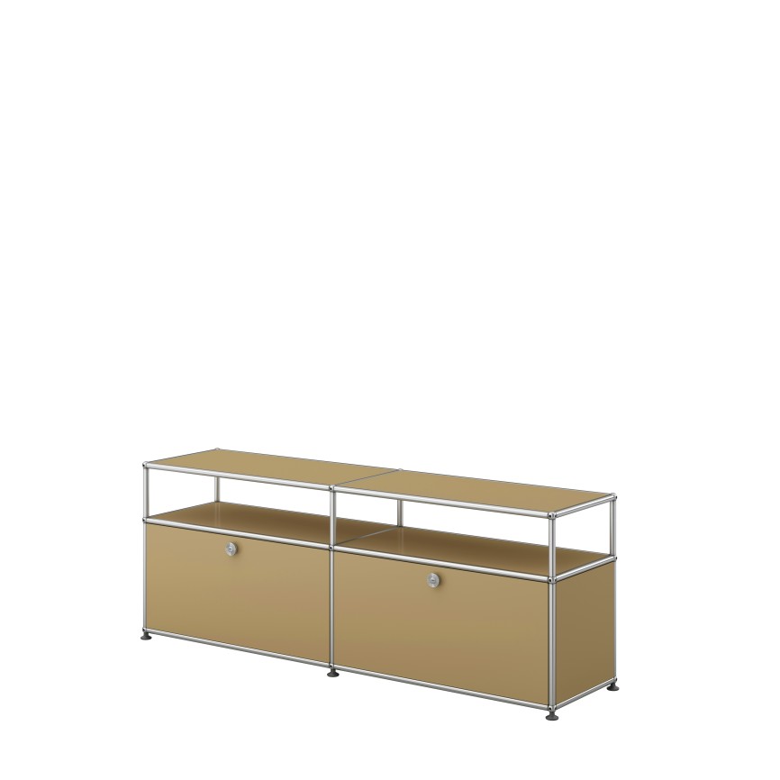 USM Haller Lowboard 2X2 - 2 Klappen Und Aufbau | Sideboards & Kommoden