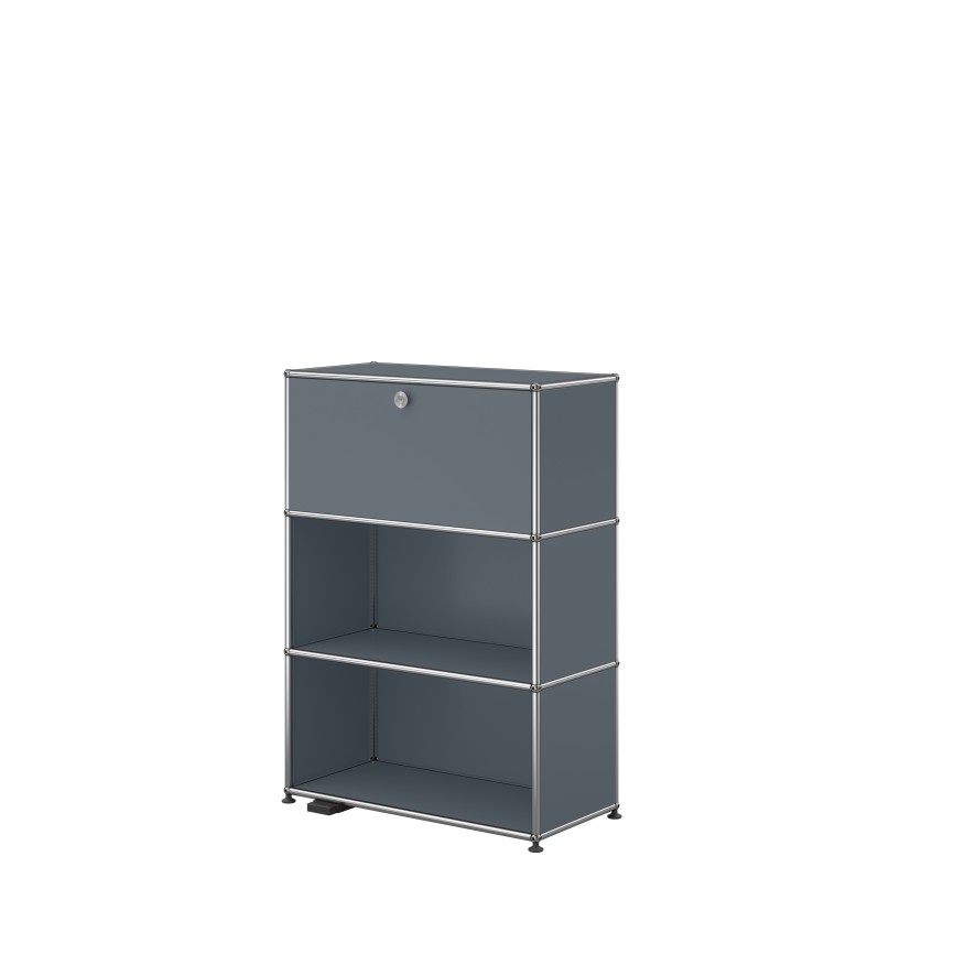 USM Haller Haller E Highboard 1X3 - Klappe Oben | Sekretare