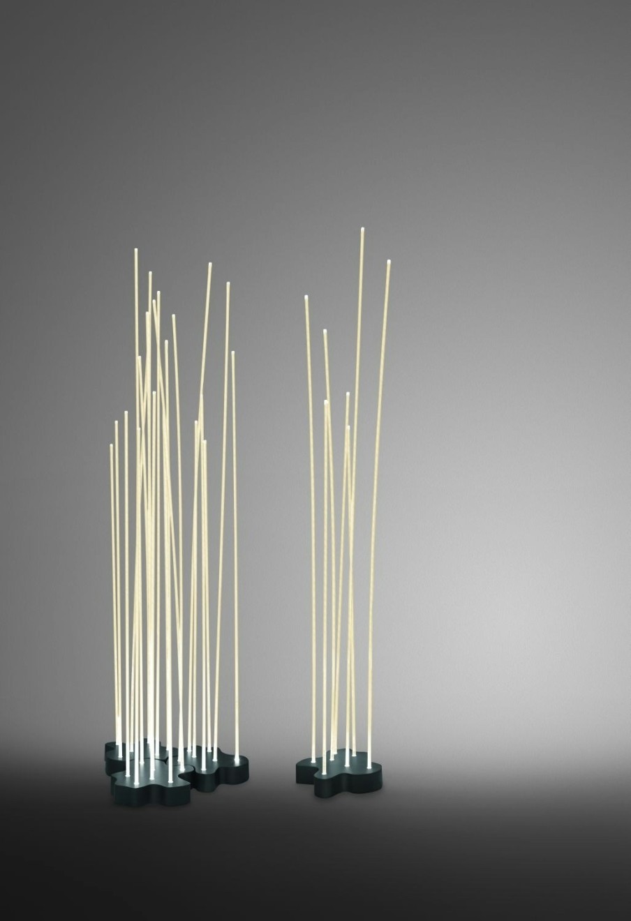 Artemide Reeds Bodenleuchte Mit 7 Stu00E4Ben | Bodenleuchten